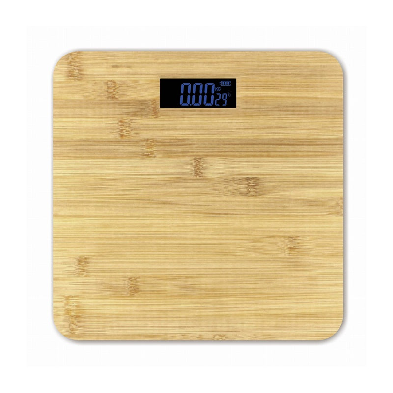 OMEGA BASCULA DE BAÑO DIGITAL 180KGS. BAMBOO