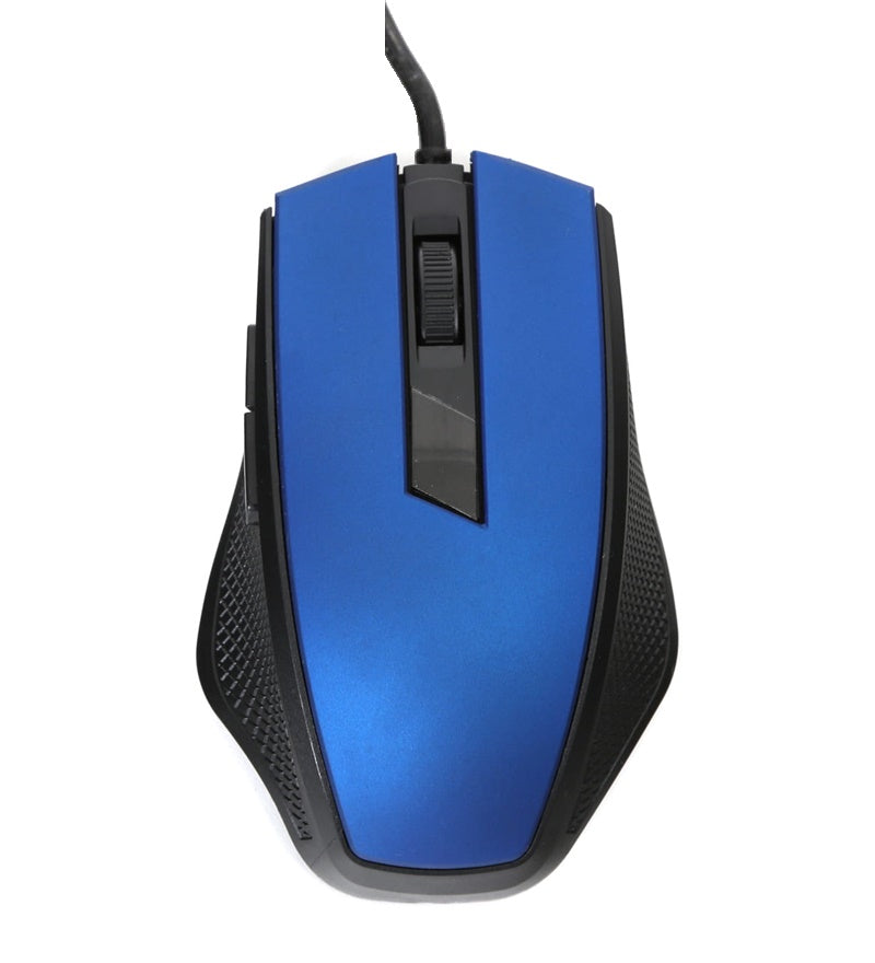 OMEGA RATON OPTICO 1200DPI USB OM08BL AZUL