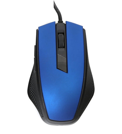 OMEGA RATON OPTICO 1200DPI USB OM08BL AZUL