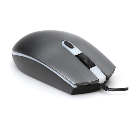 OMEGA RATON OPTICO GOMA 2000DPI OM0550G GRIS