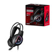 OMEGA VARR CASCO PRO-GAMING LUZ LED CANCELACION RUIDO MIC VH8010L USB