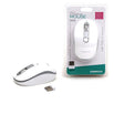 OMEGA RATON INALAMBRICO 1000-1600DPI OM220WG BLANCO-GRIS