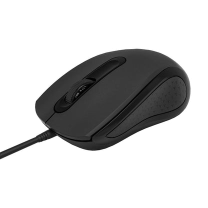 OMEGA RATON OPTICO 3D USB 1200DPI  OM441 NEGRO