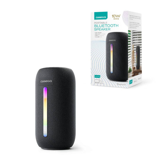 OMEGA ALTAVOZ BLUETOOTH V5.1 10W LED RGB OGQ156