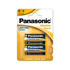 PANASONIC BRONZE PILA ALKALINA C LR14 BLISTER*2