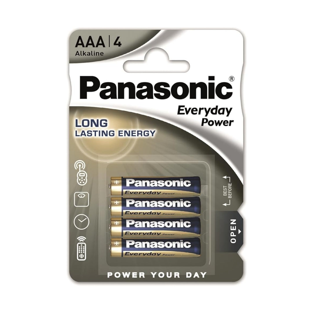 PANASONIC EVERYDAY POWER PILA ALCALINA AAA LR03 BLISTER*4