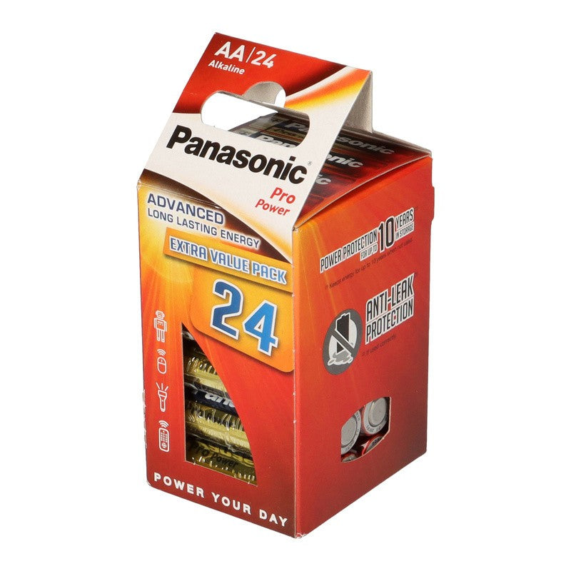 PANASONIC PRO POWER PILA ALCALINA AA LR6 PACK*24