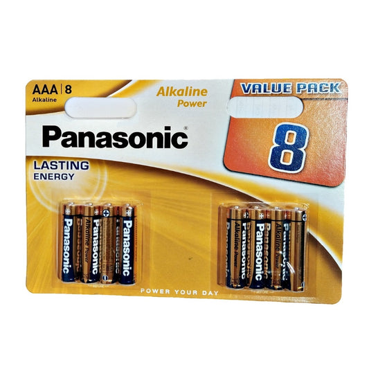 PANASONIC BRONZE PILA ALCALINA AAA LR03 BLISTER*8