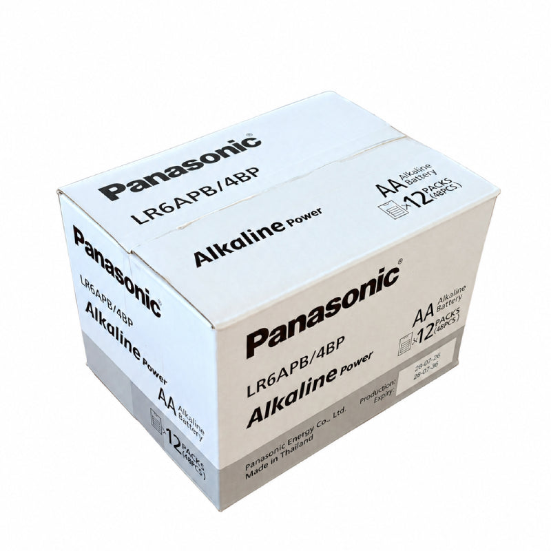 PANASONIC BRONZE PILA ALCALINA AA LR6 BLISTER*4