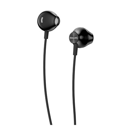 AUSCULTADORES PHILIPS TAUE100 BOTÃO PRETOS