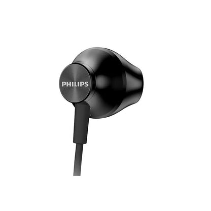 AUSCULTADORES PHILIPS TAUE100 BOTÃO PRETOS