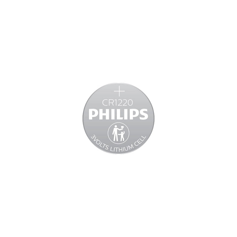 PHILIPS PILA BOTON LITIO CR1220 3V BLISTER*1