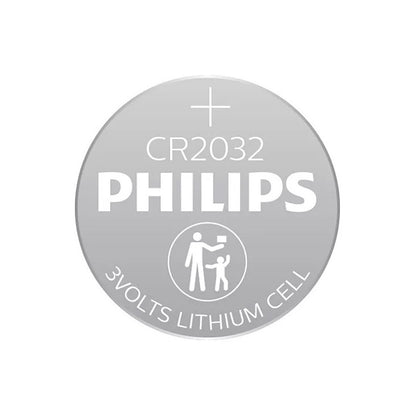 PHILIPS LITHIUM BUTTON BATTERY CR2032 3V BLISTER*1
