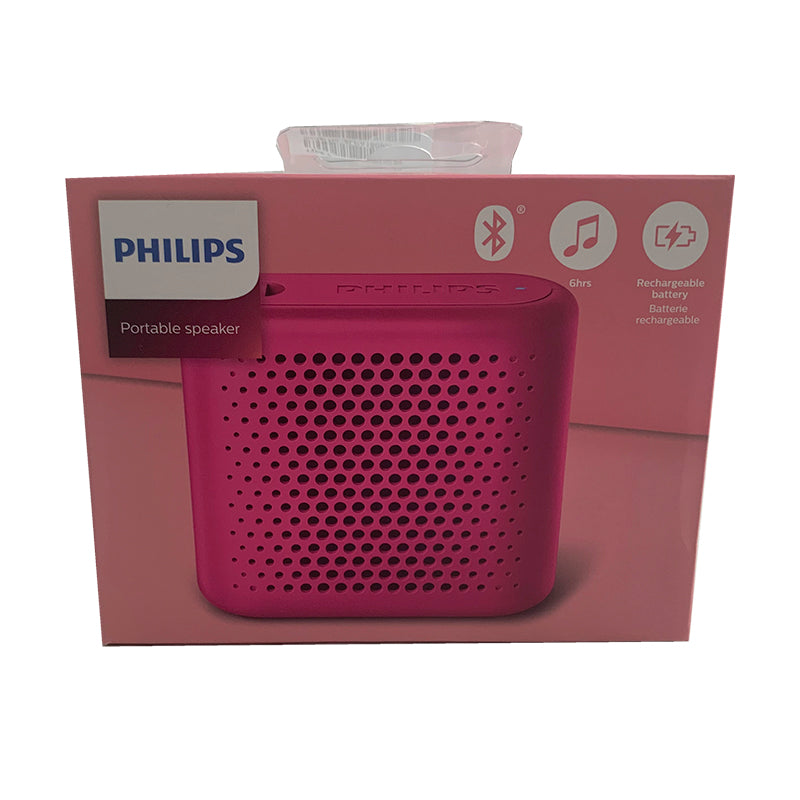 PHILIPS ALTAVOZ BLUETOOTH PORTATIL BT55P ROSA