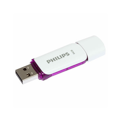 PHILIPS PENDRIVE USB 2.0 64GB SNOW