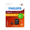 PHILIPS TARJETA microSD 8GB CLASE 10 + ADAPTADOR