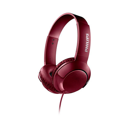 PHILIPS AURICULAR BASS + MICROFONO SHL3070RD ROJO