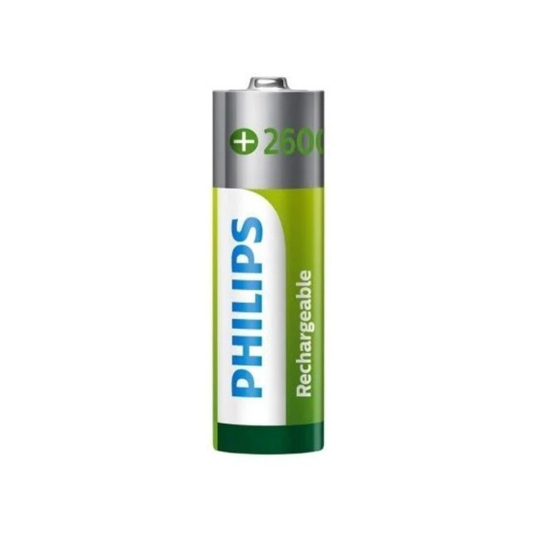 PHILIPS PILA RECARGABLE HR6 AA 1300mAh BLISTER*4