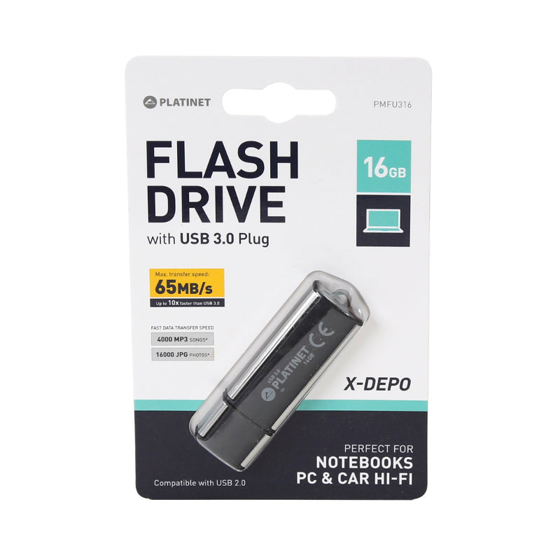 PLATINET PENDRIVE USB 3.0 X-Depo 16GB PMFU316