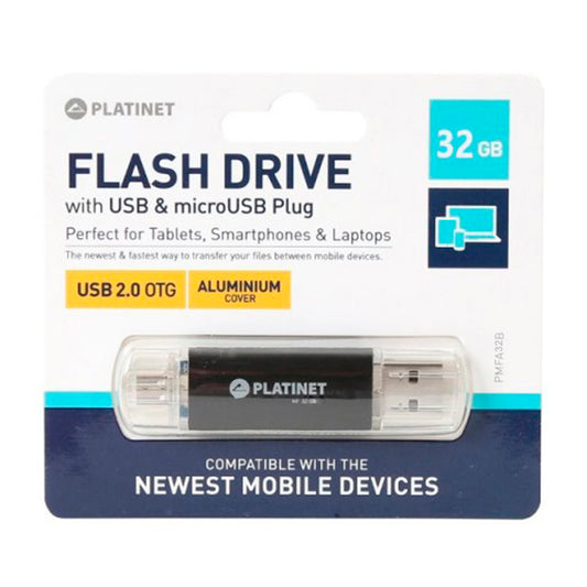 PLATINET PENDRIVE USB 2.0 AX-Depo 32GB + microUSB OTG