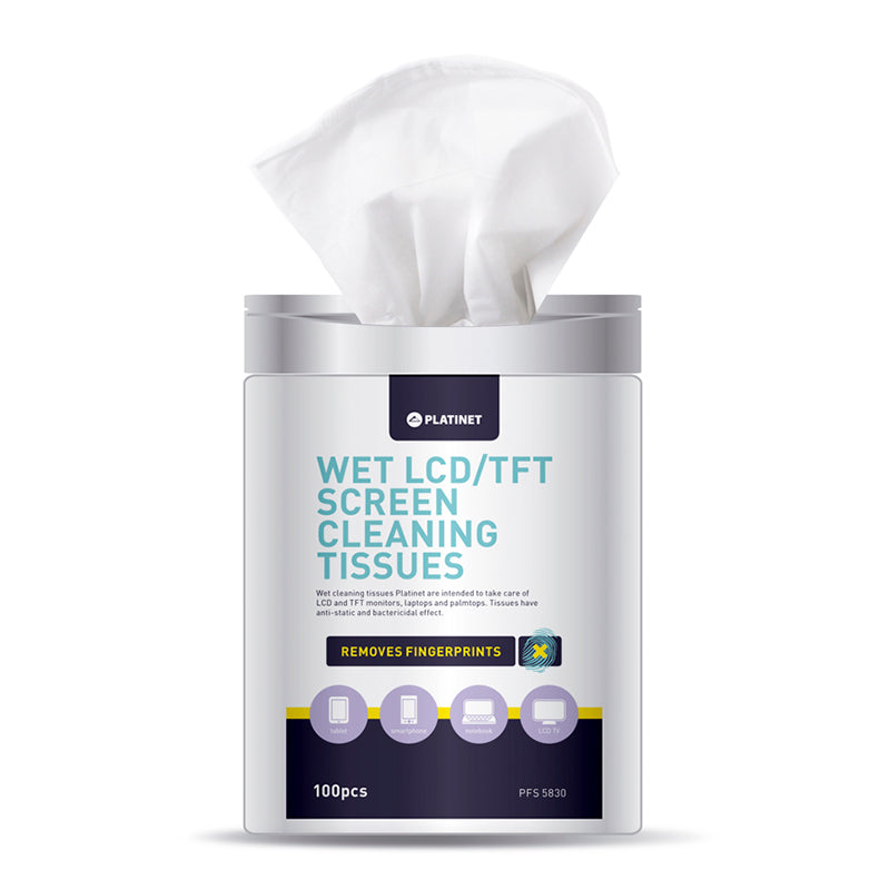 PLATINET WET WIPES FOR LCD 11x9.4mm 100pcs.