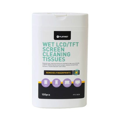 PLATINET WET WIPES FOR LCD 11x9.4mm 100pcs.
