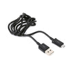 PLATINET CABLE MICRO USB A USB 1M 2.4A NEGRO BLISTER