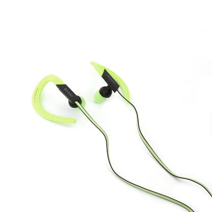 PLATINET AURICULARES SPORT + MIC PM1071 VERDE