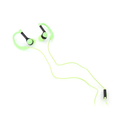 PLATINET AURICULARES SPORT + MIC PM1072 VERDE