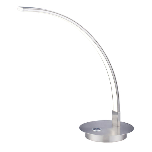 PLATINET LAMPARA LED CURVO ALUMINIO 6W 3000K 480LM