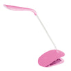 PLATINET LAMPARA LED DE MESA 3W FLEXIBLE ROSA CON CLIP