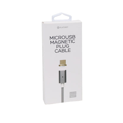 PLATINET CABLE MAGNETICO MICRO USB - USB 1M