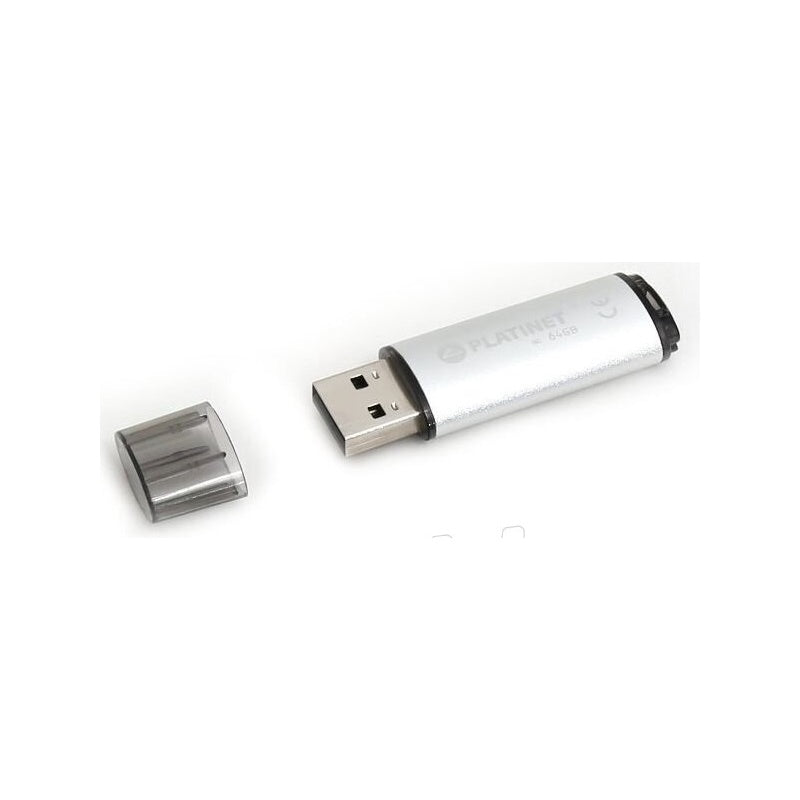 PLATINET PENDRIVE USB 2.0 X-DEPO 64GB PMFE64 PLATA