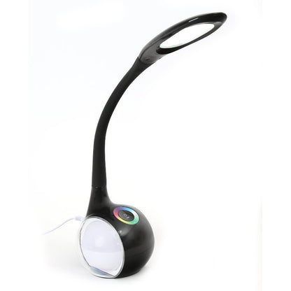 PLATINET LAMPARA LED BOLA COLOR 7W 5500K 260LM NEGRO