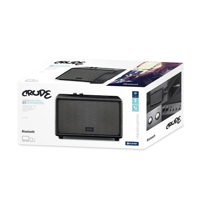 PLATINET ALTAVOZ CRUDE STEREO 2.0 BLUETOOTH USB 30W RMS PMG097 NEGRO