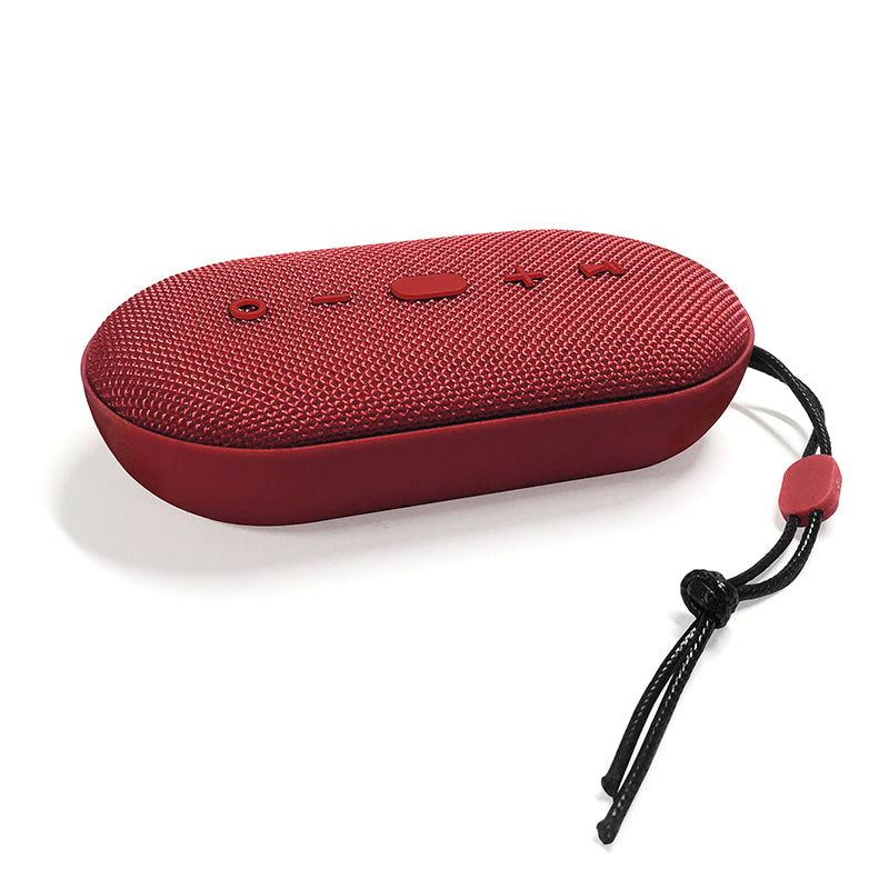 PLATINET ALTAVOZ TRAIL BLUETOOTH 4.2 10W 2.0 TWS IPX5 RES. AGUA PMG12 ROJO