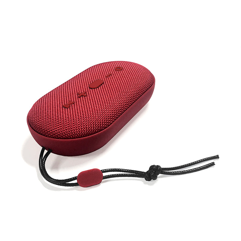 PLATINET ALTAVOZ TRAIL BLUETOOTH 4.2 10W 2.0 TWS IPX5 RES. AGUA PMG12 ROJO