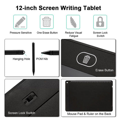 TINTA ELETRÔNICA TABLET PLATINET LCD 12" PWT12B