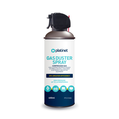 PLATINET COMPRESSED AIR 400ML WITH GUN 5130G