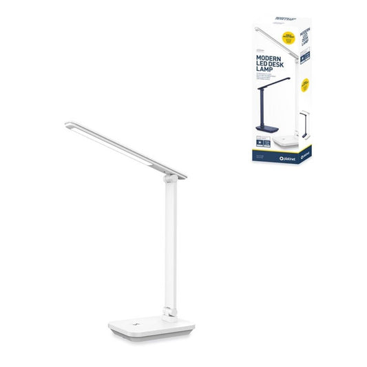 PLATINET LAMPARA DE MESA RECARGABLE BATERIA 4000mAh 5W BLANCO
