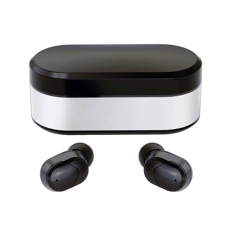 PLATINET AURICULARES BLUETOOTH + ESTUCHE CARGA NEGRO PM1050