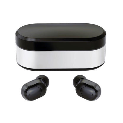 PLATINET AURICULARES BLUETOOTH + ESTUCHE CARGA NEGRO PM1050