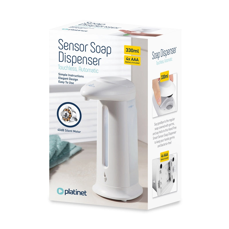 PLATINET AUTOMATIC GEL/SOAP DISPENSER CONTACTLESS INFRARED SENSOR