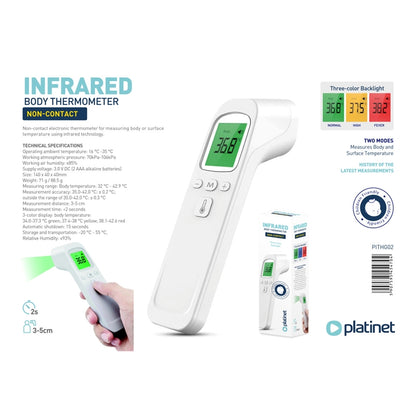 PLATINET CONTACTLESS INFRARED THERMOMETER HG02