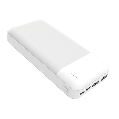 PLATINET POWER BANK 20.000mAh POLYMERO ABS BLANCO