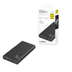 PLATINET POWER BANK 10.000mAh POLYMERO CARGA RAPIDA 3.0 NEGRO