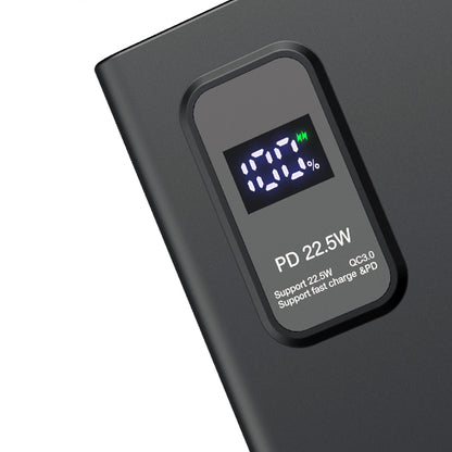 PLATINET POWER BANK 10.000mAh POLYMERO CARGA RAPIDA 3.0 NEGRO