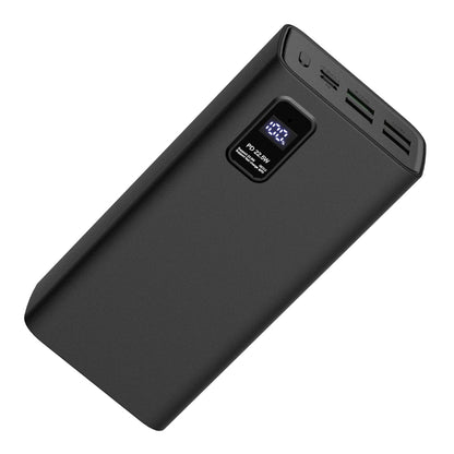 PLATINET POWER BANK 30.000mAh POLYMERO CARGA RAPIDA 3.0 NEGRO