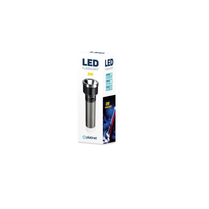 PLATINET LINTERNA LED ALUMINIO 3W 1200mAh