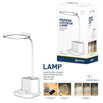 PLATINET LAMPARA LED DE MESA 5W 4en1 BATERIA 2400mAh